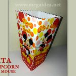 Cajita de Popcorn Mickey para Imprimir
