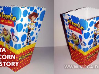cajita popcorn toy story