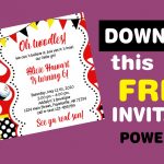MINNIE MOUSE INVITATION, Minnie Mouse Birthday Invitation
