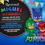 PJ Masks Invitation FREE, PJ Masks Party, Pj Masks Birthday Party, Pj Masks invite