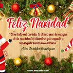Plantilla Tarjeta de Navidad – Personalised Christmas Card Free