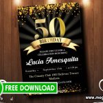 50th Birthday Invitations FREE