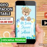 Video Invitación Baby Shower Editable