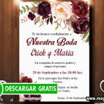 Invitación de Boda en Español GRATIS
