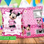 Minnie Mouse Chip Bags Bolsas para Galletas GRATIS