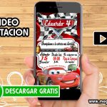 Video Invitacion Cars GRATIS