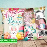 Chips Bag Feliz Pascua Bolsas para Dulces GRATIS