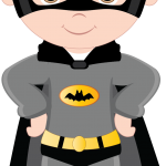 super heroes clipart animado batman 5