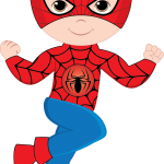 super heroes clipart animado spiderman