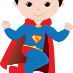 super heroes clipart animado superman