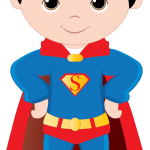 super heroes clipart animado superman 333