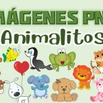 Imagenes de Animalitos Animados Clipart PNG transparente