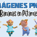 Imagenes PNG de Bananas en Pijamas Gratis