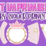 Kit Imprimible de Princess para Baby Shower