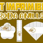 Kit Imprimible de Anillo para Boda