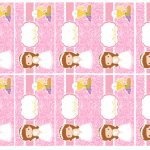 Kit Imprimible comunion rosado nina 07