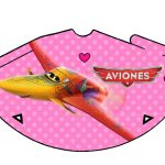 Kit Imprimible cumple Aviones girl 16