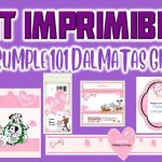 Kit Imprimible de 101 Dalmatas para Cumpleaños Niña