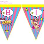 Banderines Barbie Super Princesa 09