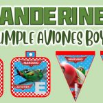 Banderines de Aviones para Cumpleaños Niño