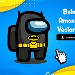Among US Batman Vector EPS
