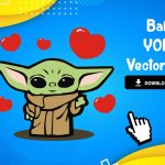 Baby Yoda Amor EPS Vector GRATIS
