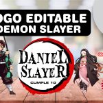 Demon Slayer Logo Editable GRATIS
