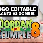 Logo Editable de Plants vs Zombie en Powerpoint GRATIS