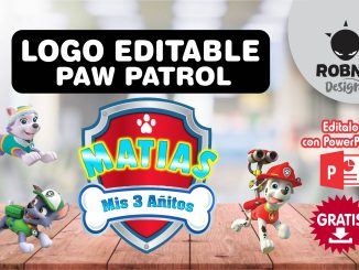 Logo Editable de Paw Patrol GRATIS en Powerpoint