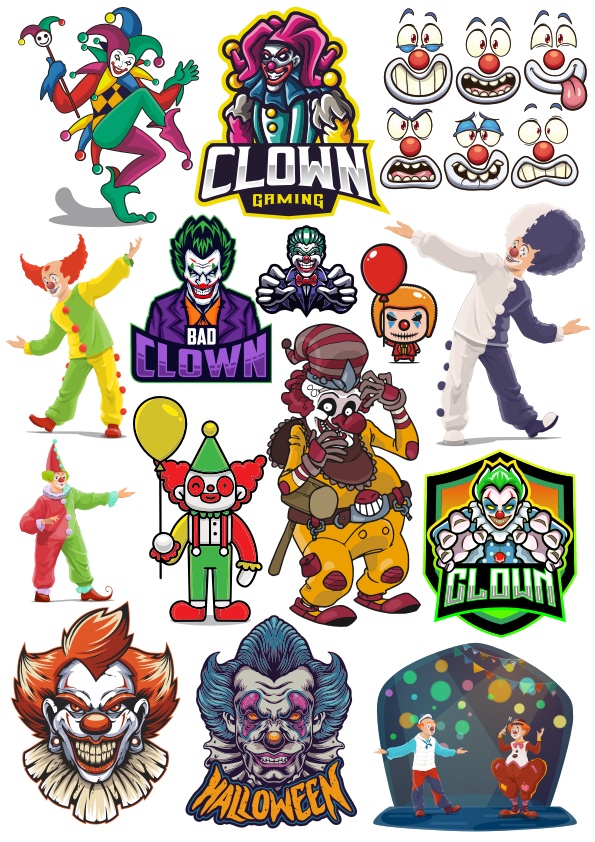 clown set