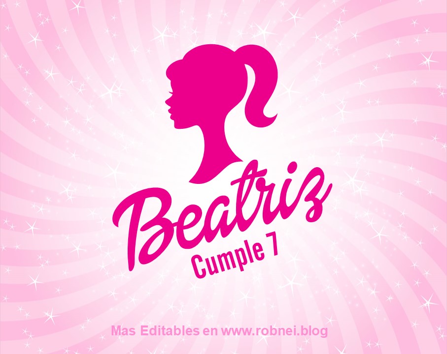 Barbie Logo Editable