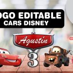 Disney Cars Logo Editable GRATIS