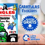 Caratula de Among Us Editable – MUESTRA GRATIS