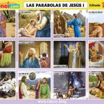 Lamina Escolar Gratis de las Parábolas de Jesús I