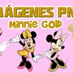 Imágenes de la Minnie Mouse Pink and Gold PNG