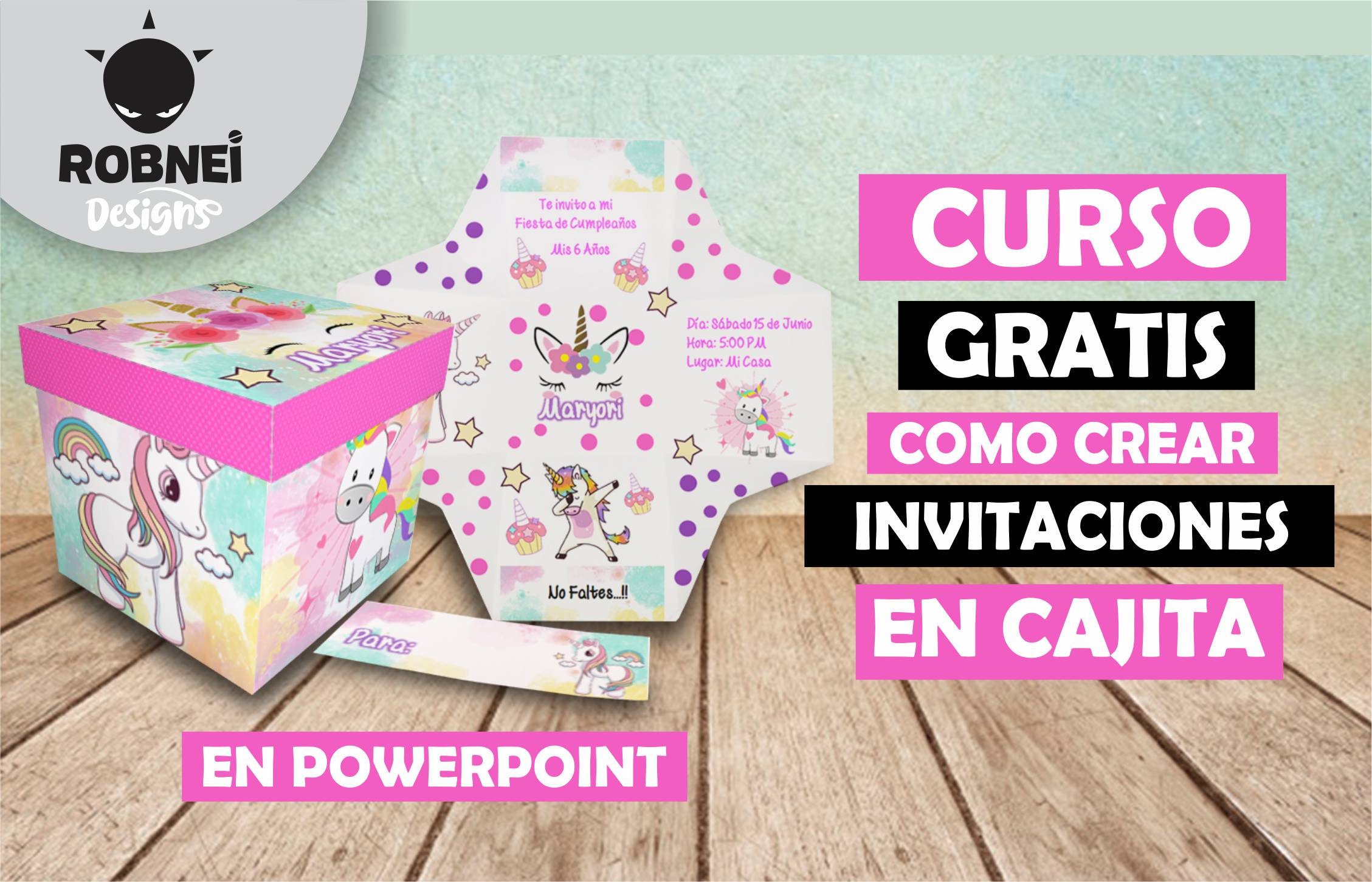 Curso Gratis Como Crear Invitaciones en Cajita2