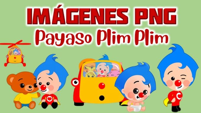 Imágenes PNG del Payaso Plim Plim