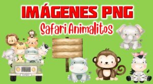Imágenes de Safari Animalitos en PNG