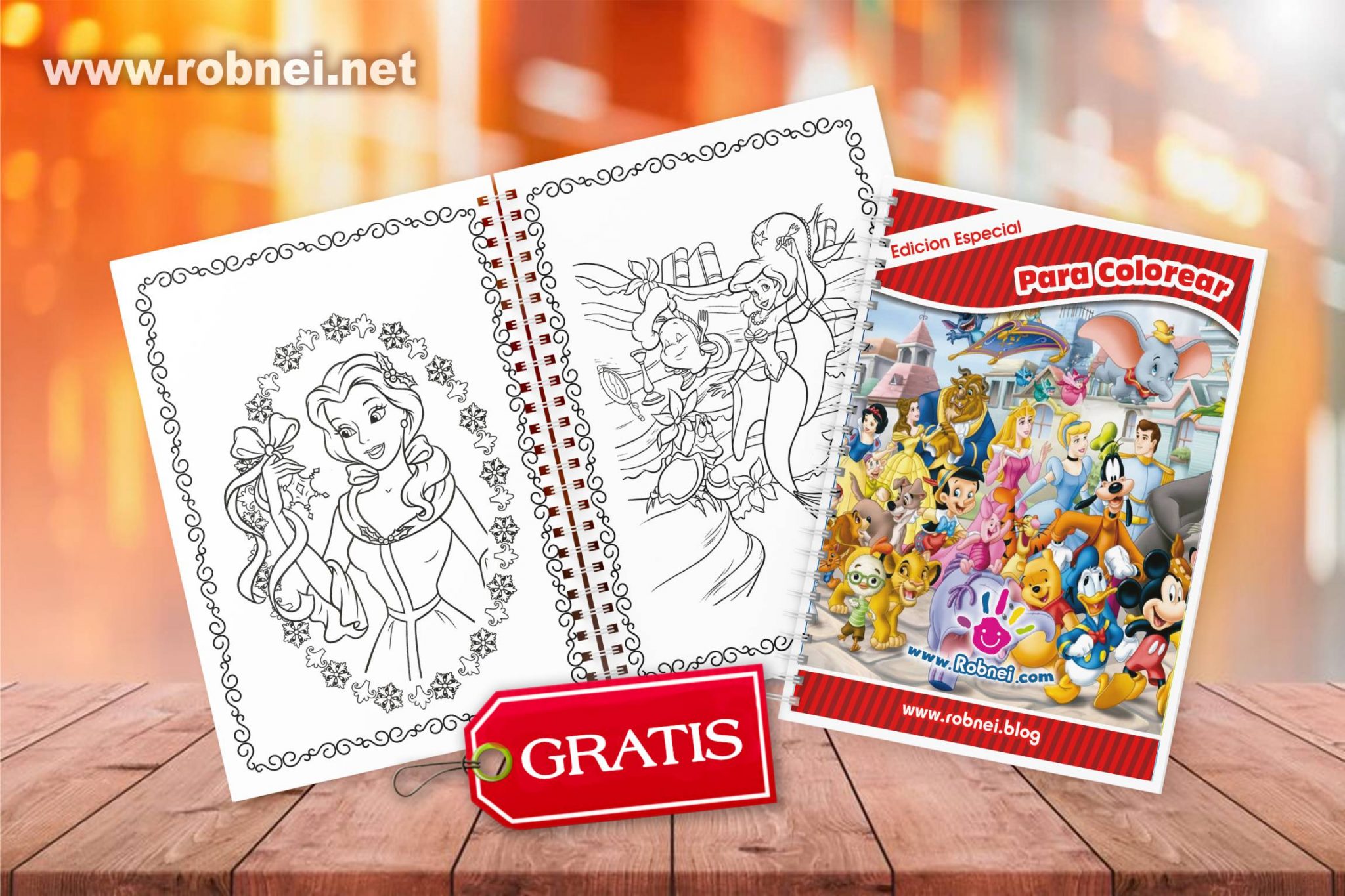 Libro Para Colorear De Disney Pdf