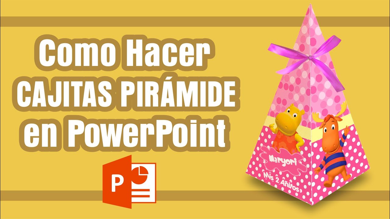 Como Hacer Cajitas Pirámide en Powerpoint